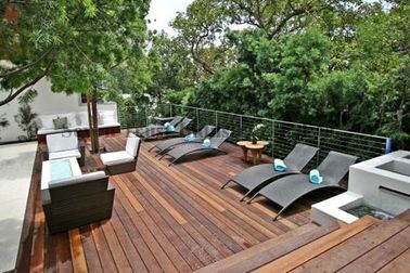 Buen precio Coextrusión al aire libre del ASA del Decking de WPC, Decking artificial incombustible en línea